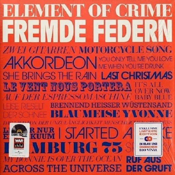 Cover von ELEMENT OF CRIME - Fremde Federn (RSD 26)